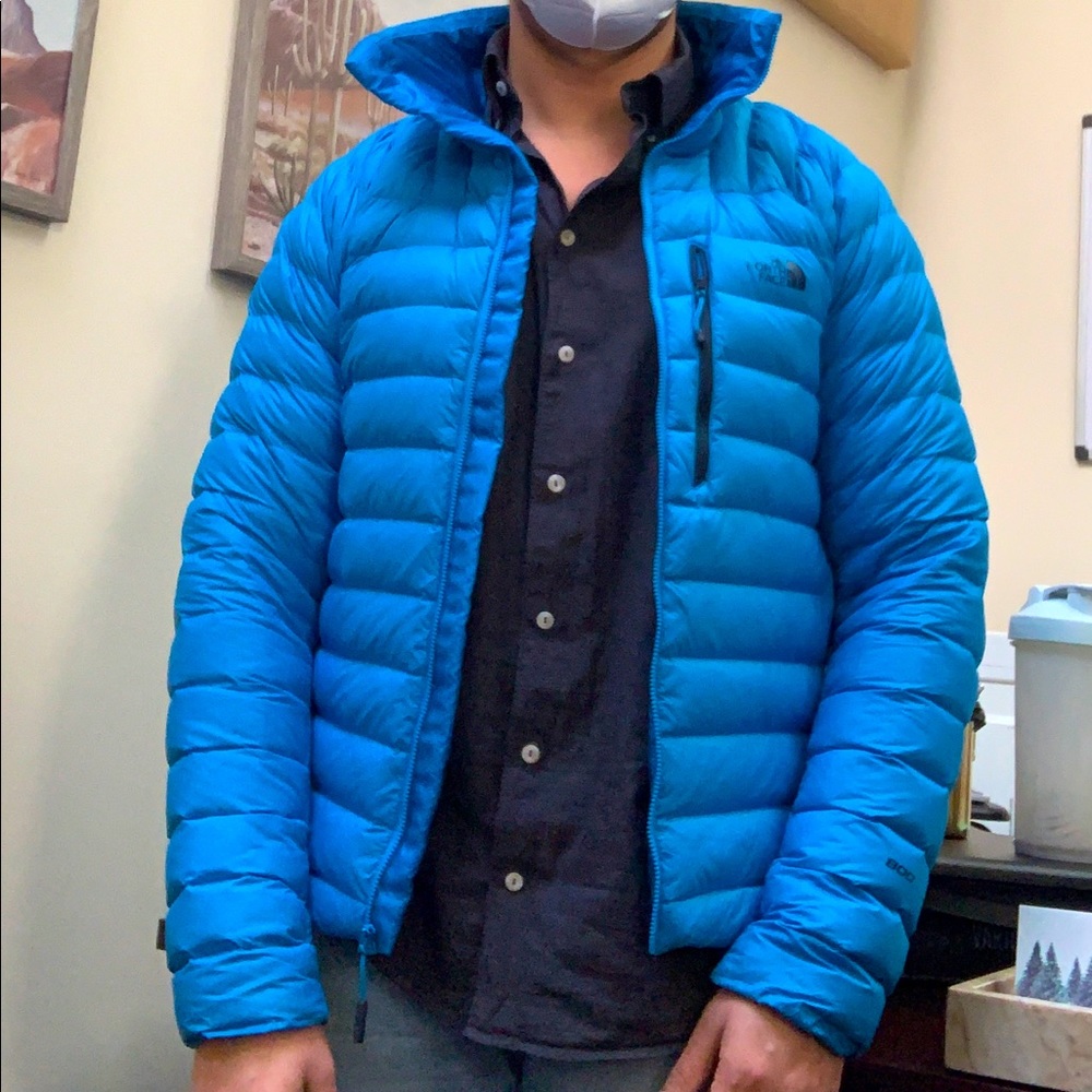 Small Northface Down Puffer Jacket Blue